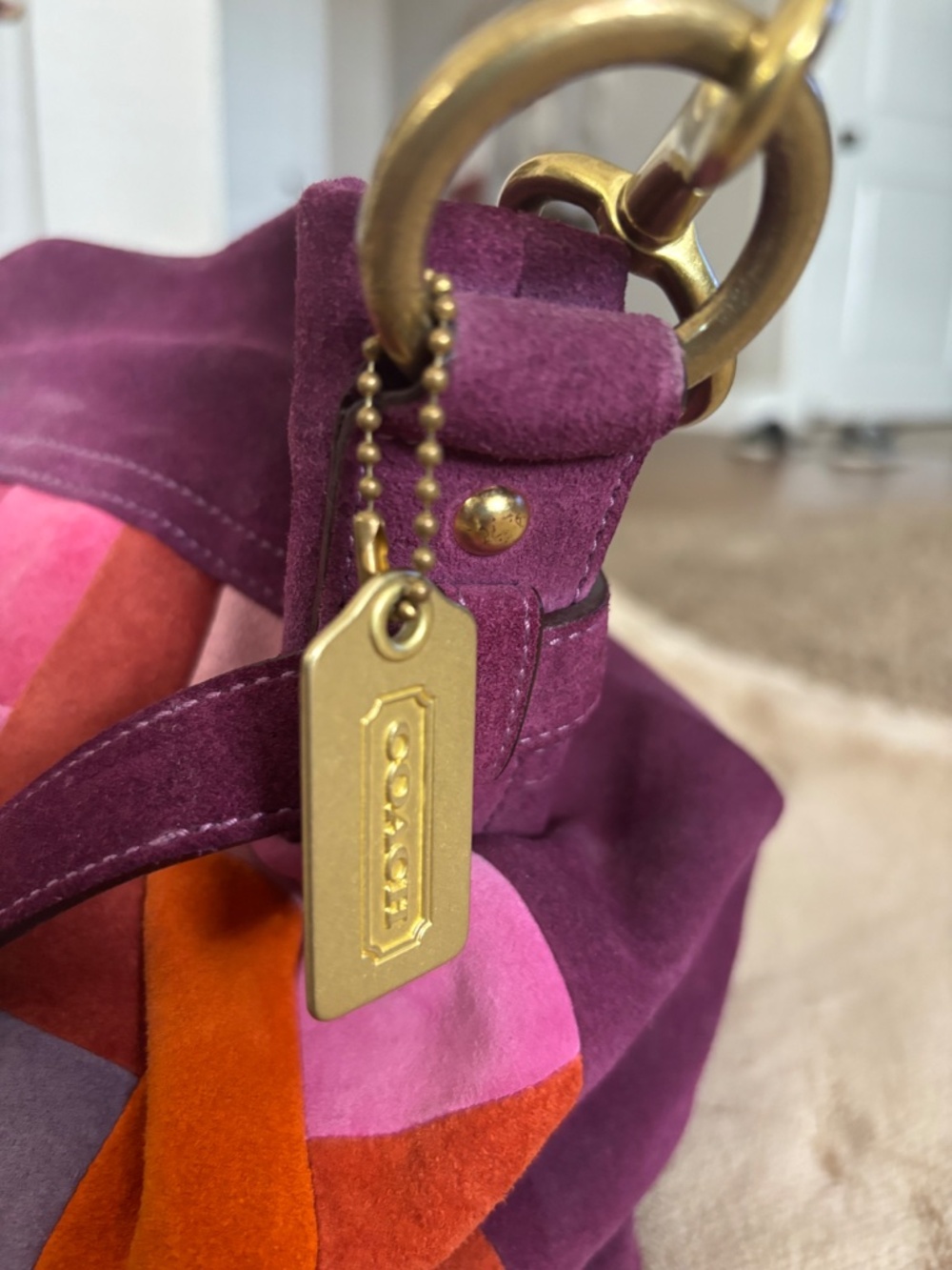 Rare vintage coach bag - Picture 2 of 4